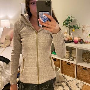 Athleta fuzzy sweatshirt